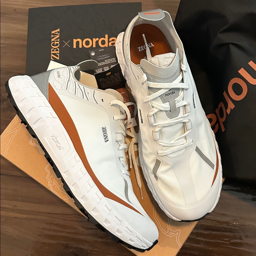 NEW ZEGNA x Norda 001 Outdoor Running Shoe Men’s Size 13